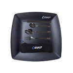 Square Plate & Cutlery Set